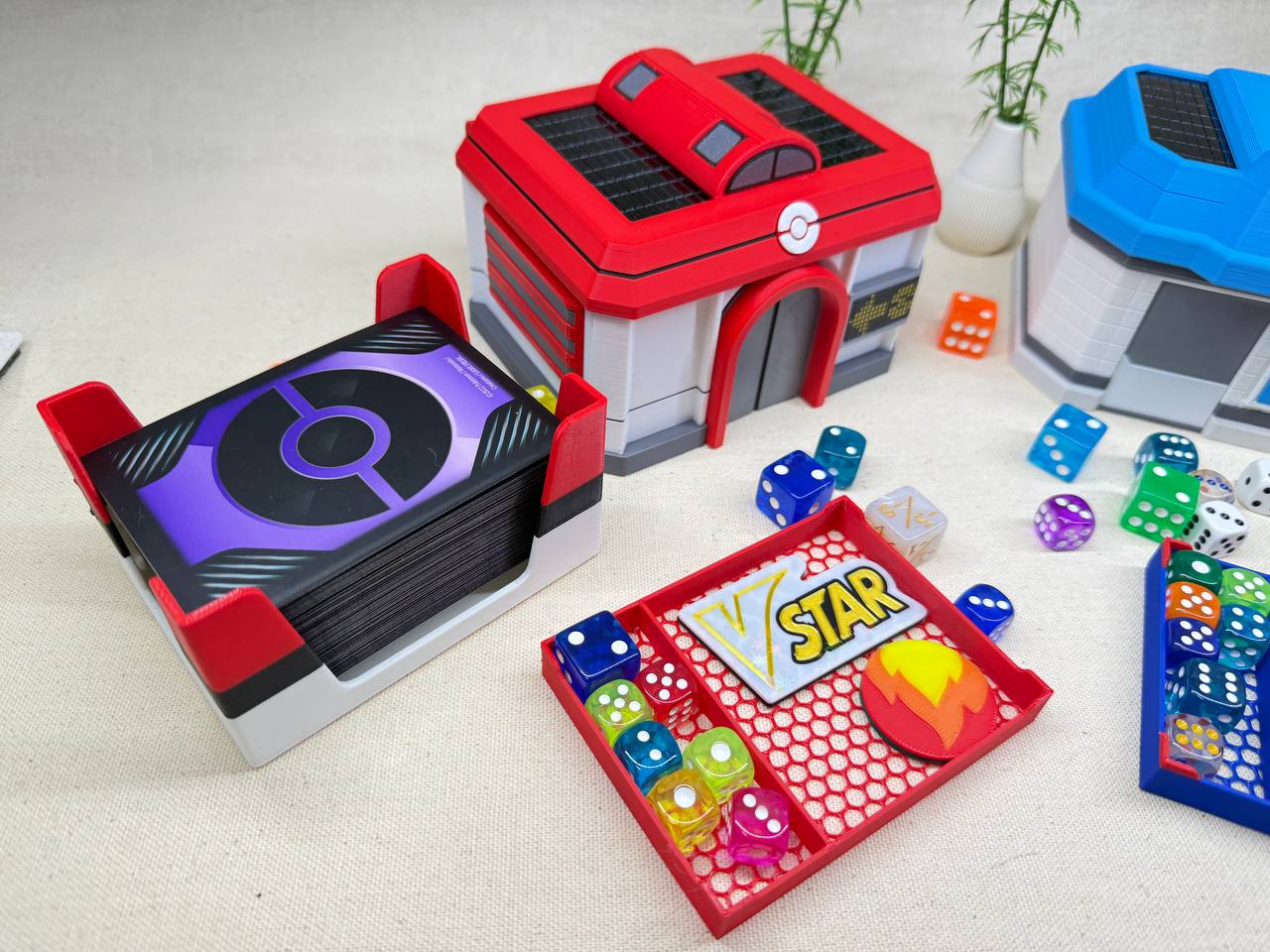 Caja para cartas decorativa TCG - Centro de salud publica