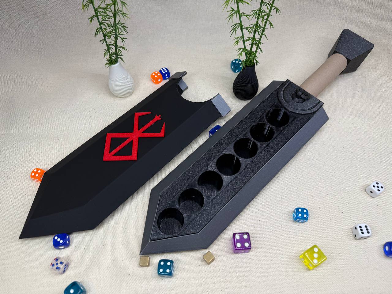 Caja para dados de Rol - Espada de Dragon
