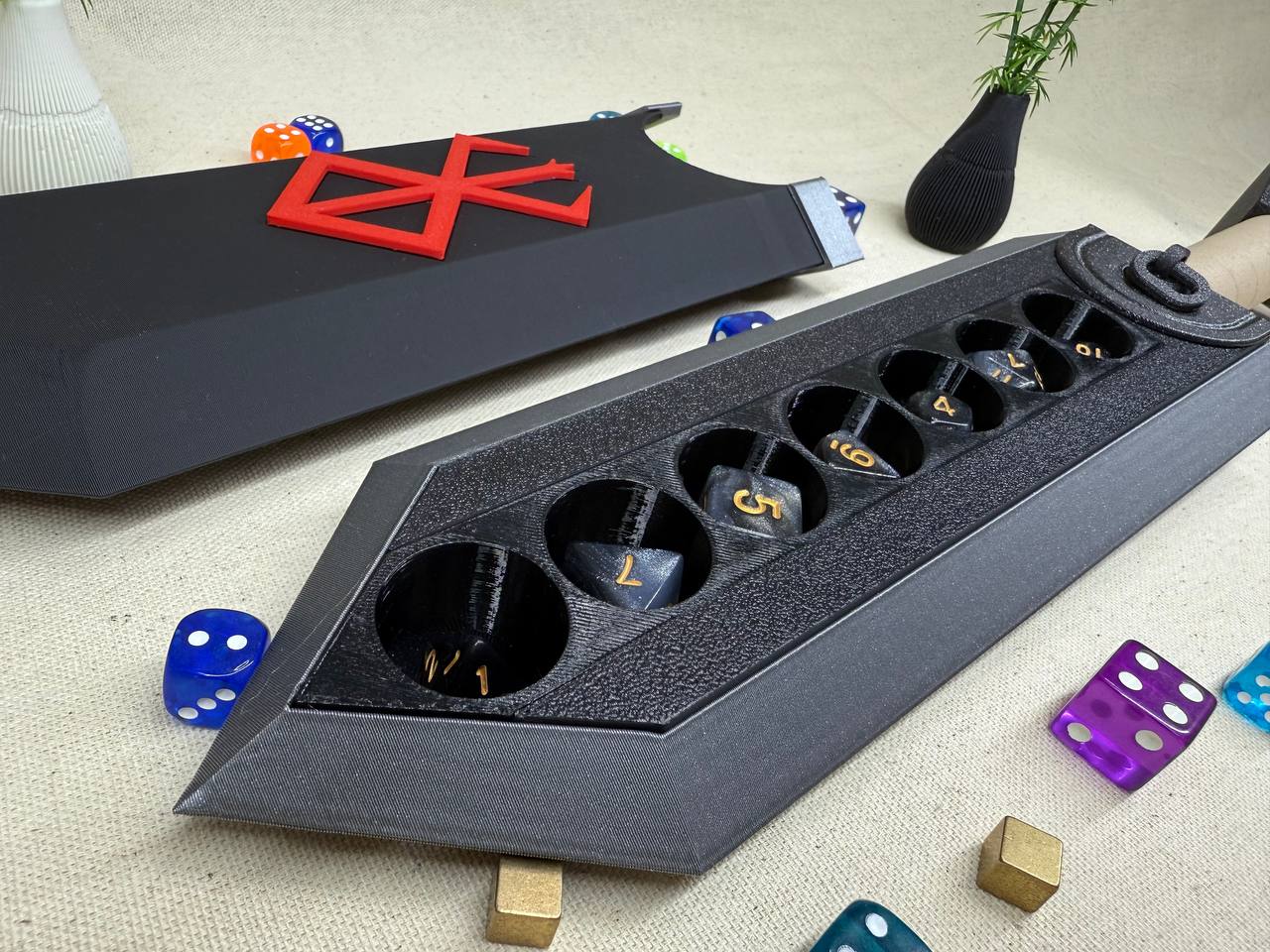 Caja para dados de Rol - Espada de Dragon