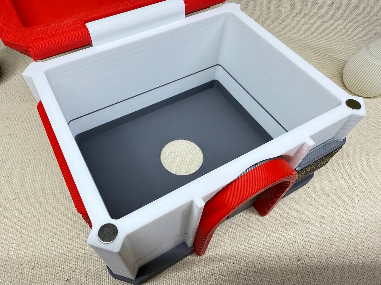 Caja para cartas decorativa TCG - Centro de salud publica