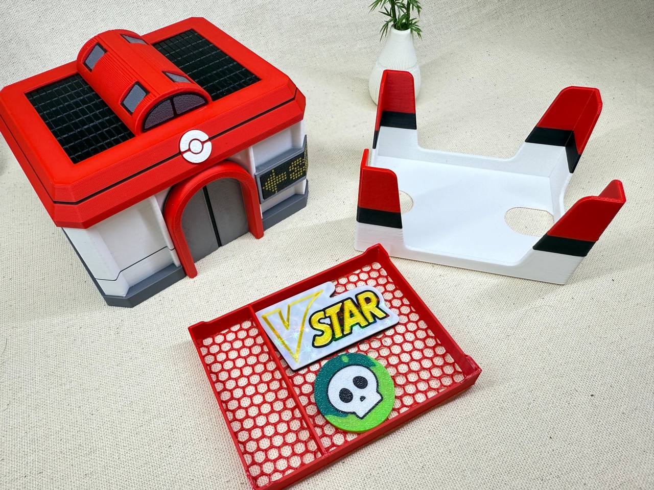 Caja para cartas decorativa TCG - Centro de salud publica