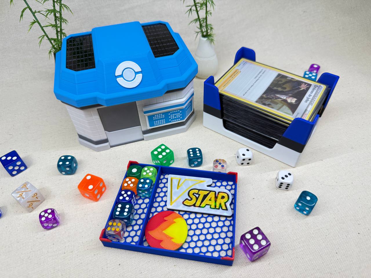 Caja para cartas decorativa TCG - Centro de salud publica