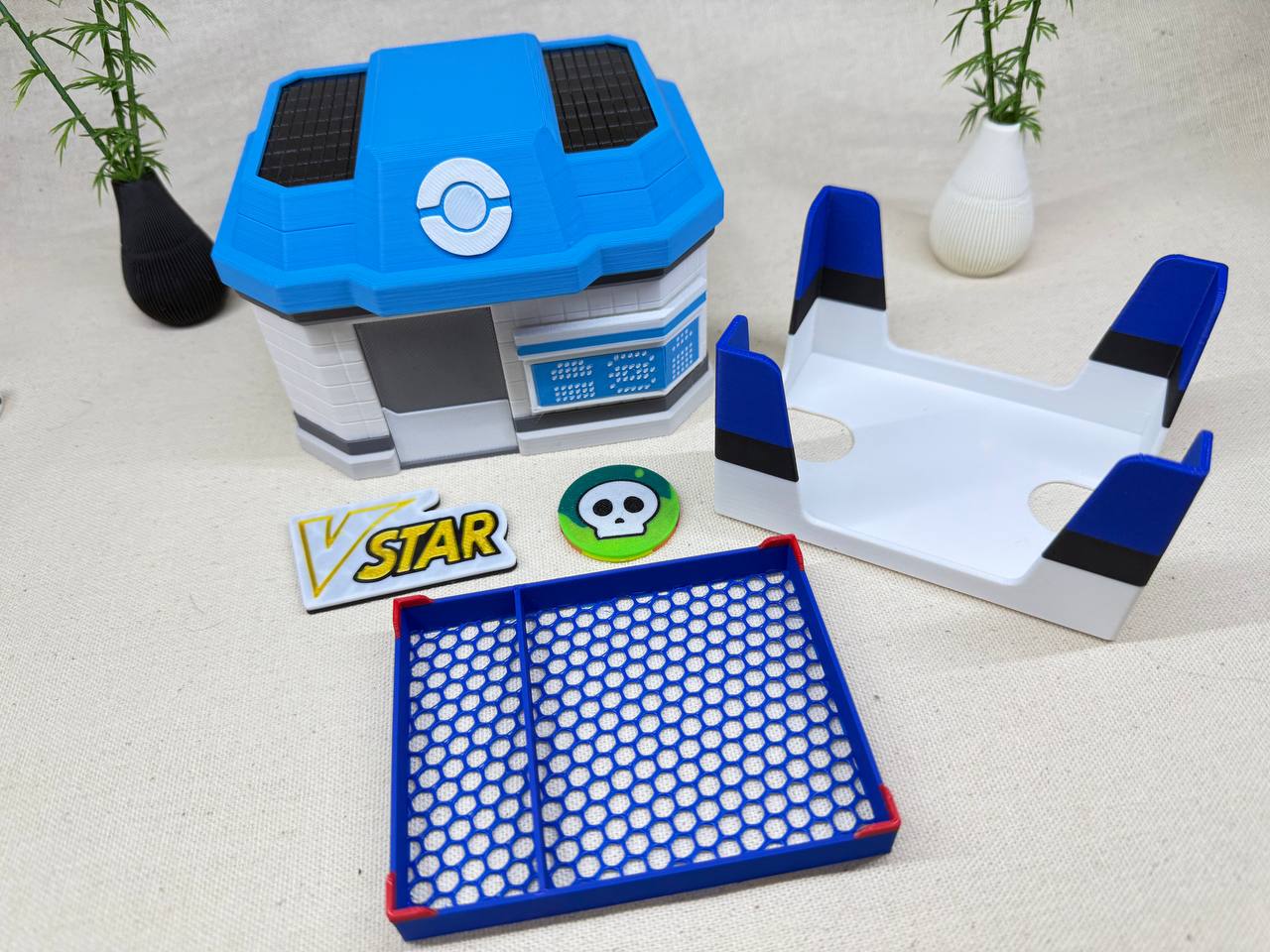 Caja para cartas decorativa TCG - Centro de salud publica