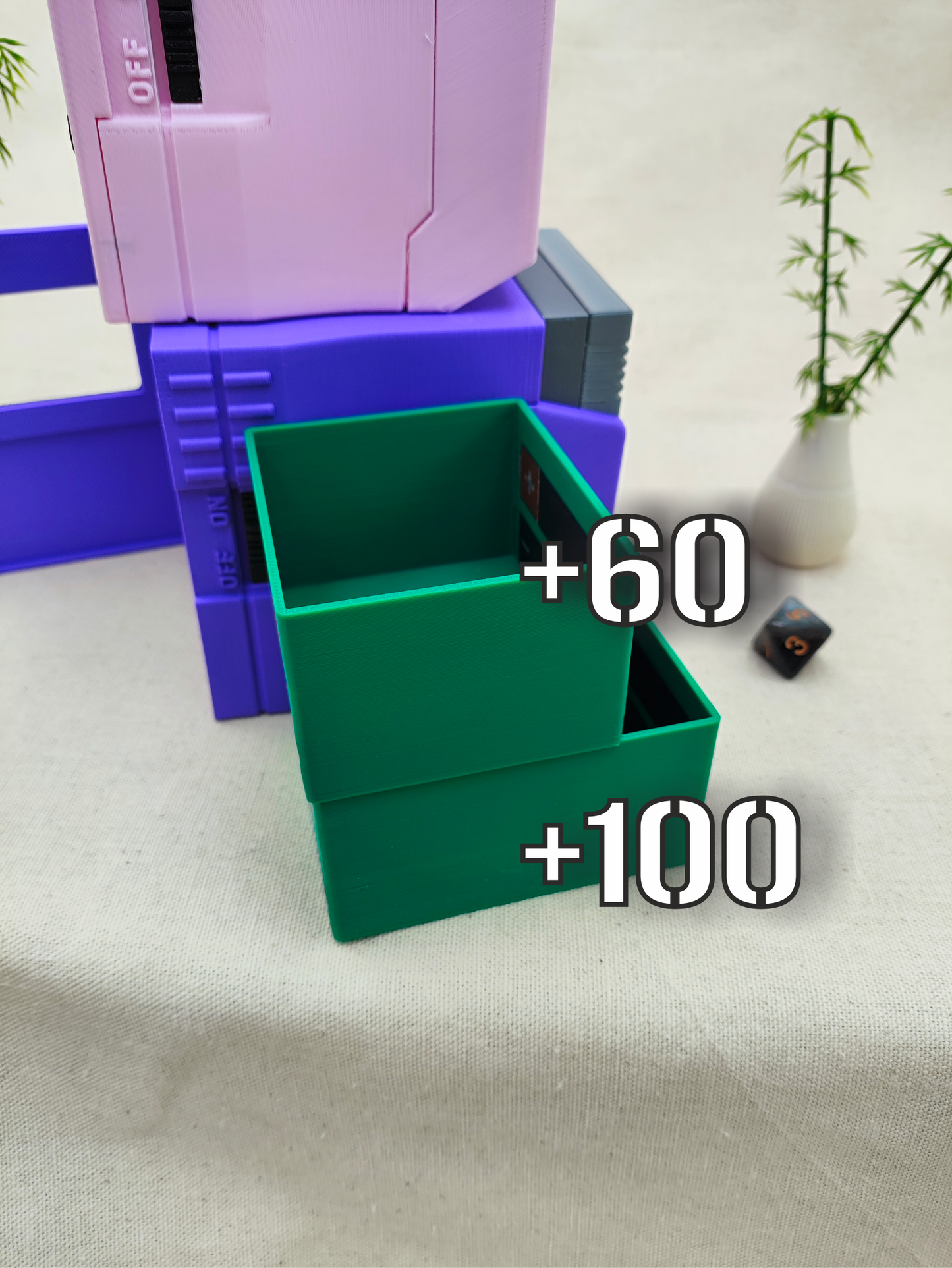 Caja para cartas decorativa TCG - Cajita Retro