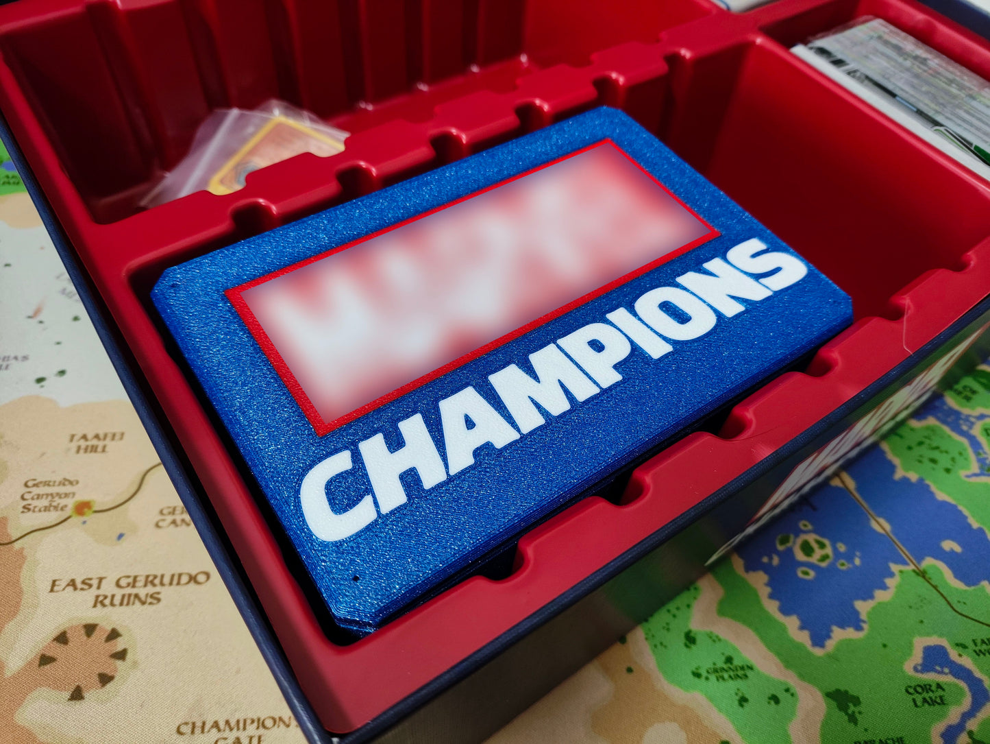 Set completo Fichas y Caja - Maravillosos Campeones