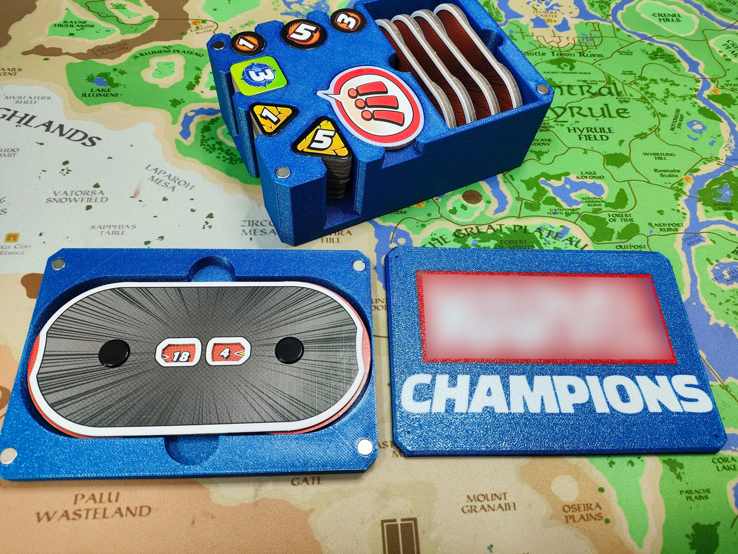 Caja para Fichas - Maravillosos Campeones