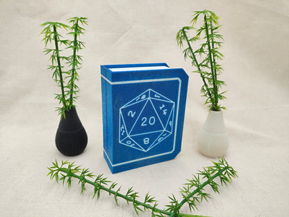 Caja Libro personalizable para dados de Rol