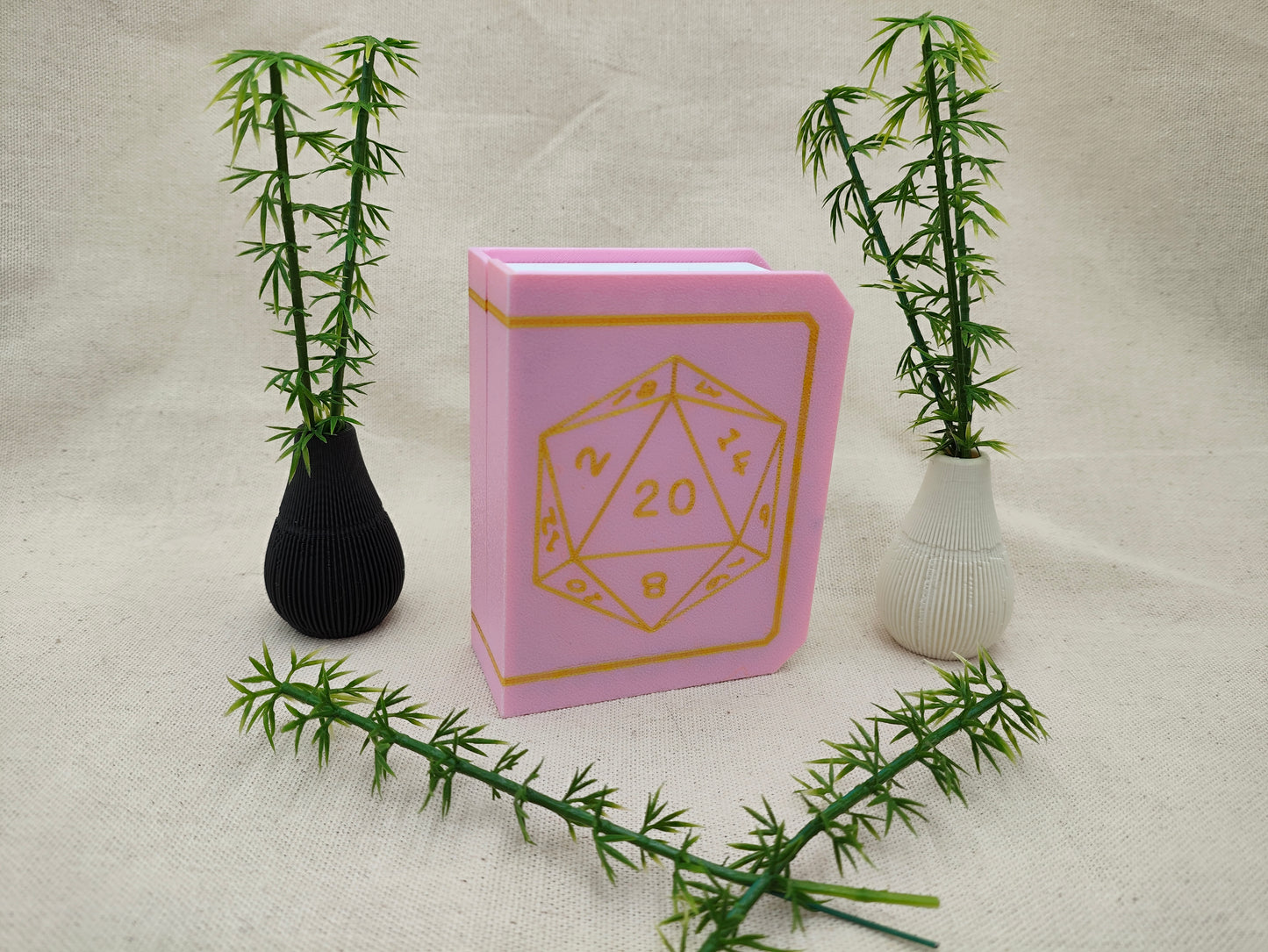 Caja Libro personalizable para dados de Rol