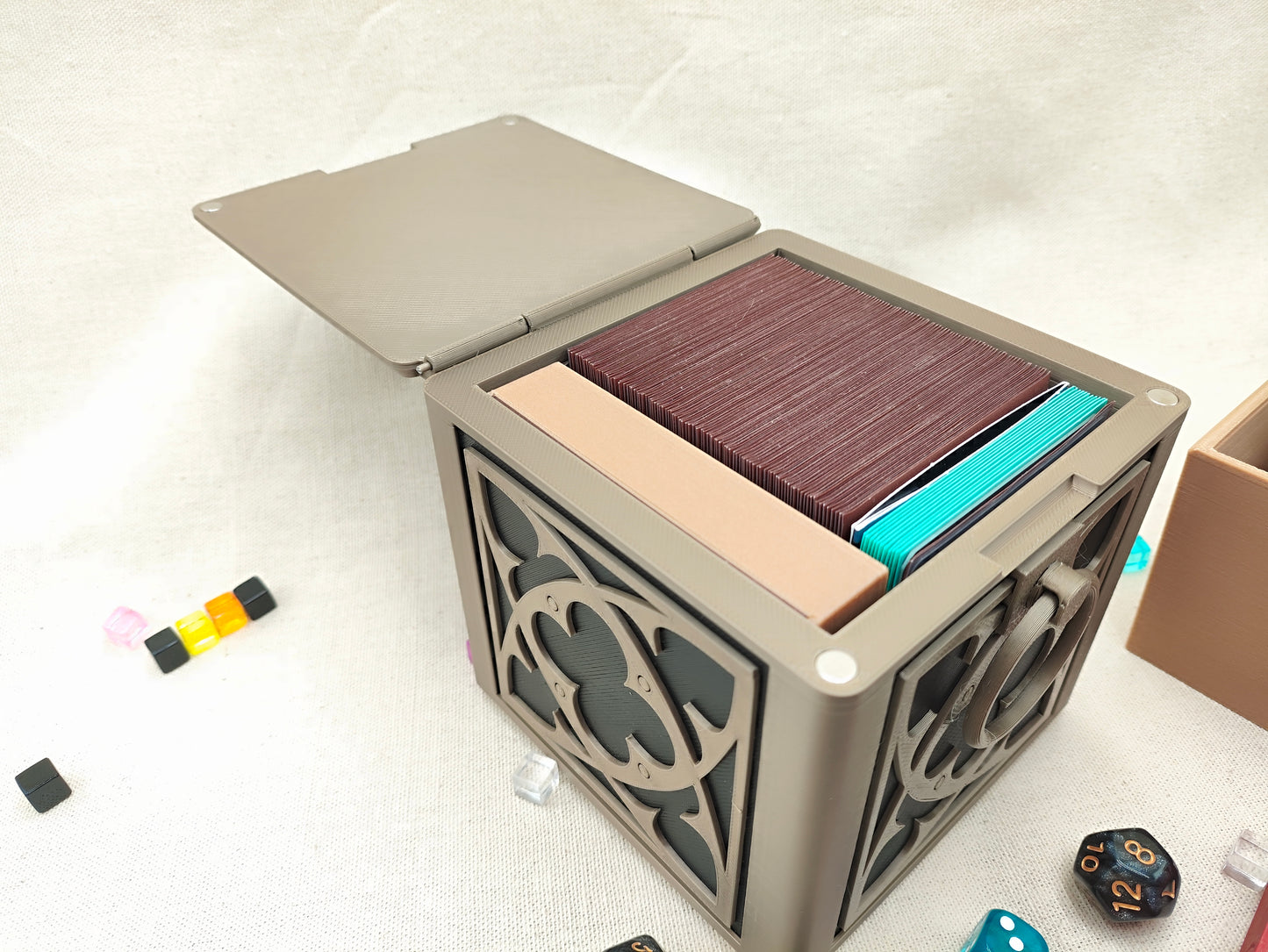 Caja para cartas decorativa TCG - Caja demónica