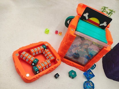 Caja para cartas decorativa TCG - Frutas de colores