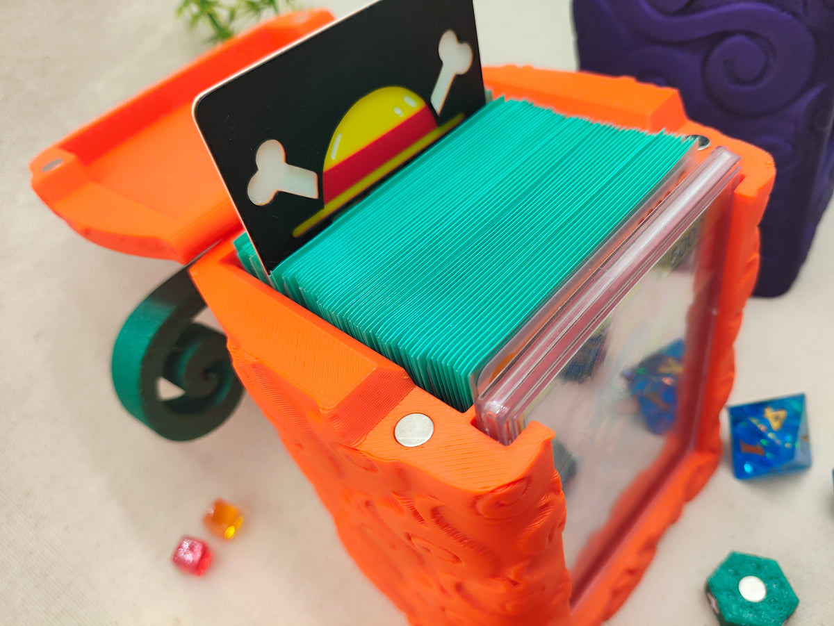 Caja para cartas decorativa TCG - Frutas de colores