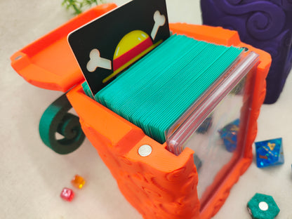 Caja para cartas decorativa TCG - Frutas de colores