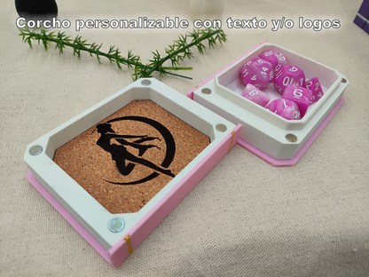 Caja Libro personalizable para dados de Rol