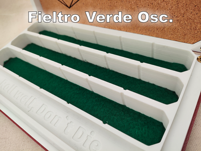 Caja Libro XXL personalizable para dados de Rol