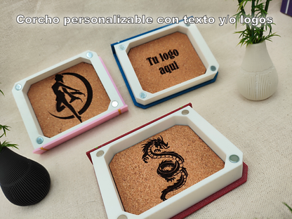 Caja Libro personalizable para dados de Rol